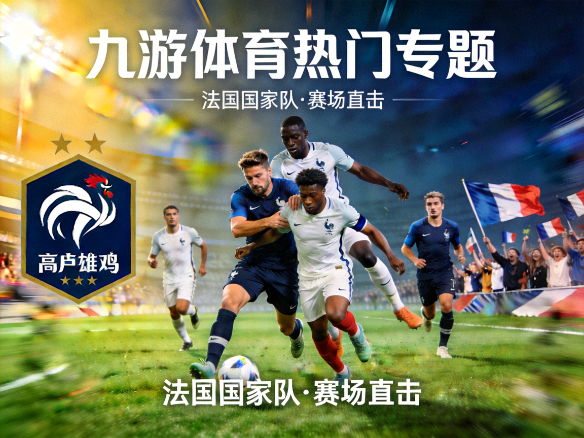 九游体育热门专题：法国国家队球员在赛场上激烈拼抢，高卢雄鸡气势如虹