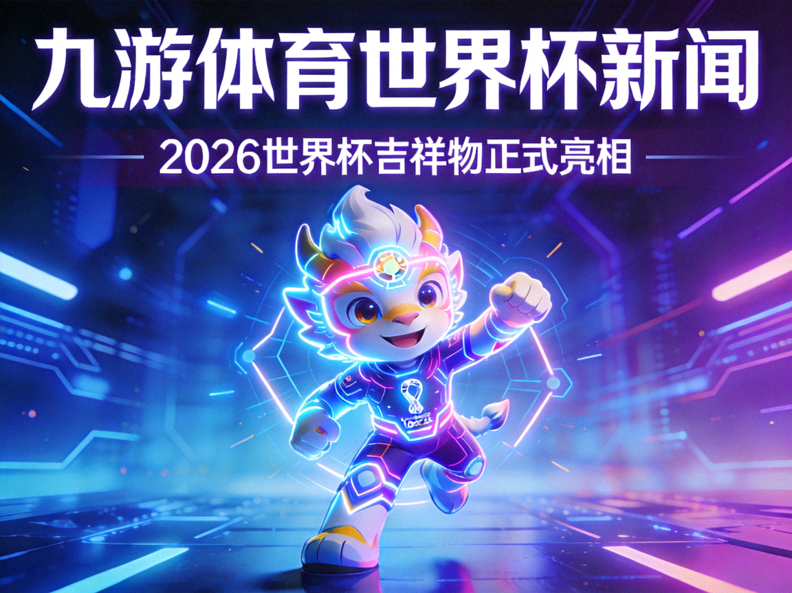 九游体育世界杯新闻：2026世界杯吉祥物正式亮相，充满活力的科技感设计